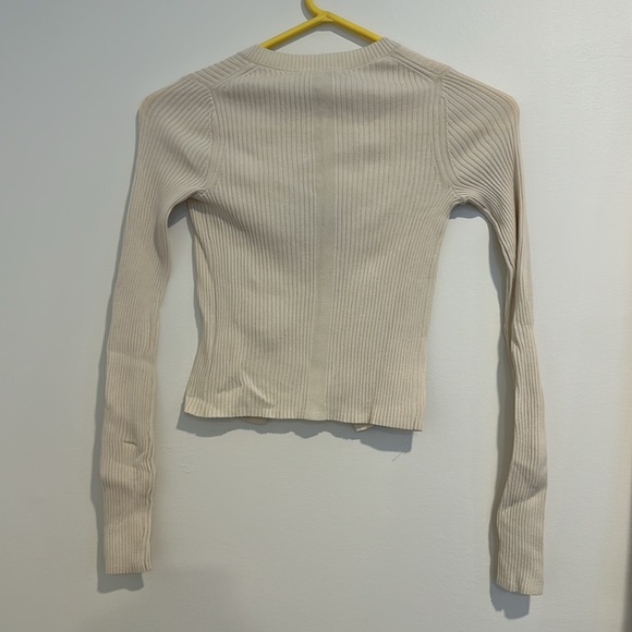 NWT CREAM EVERLANE TOP - Picture 5 of 6